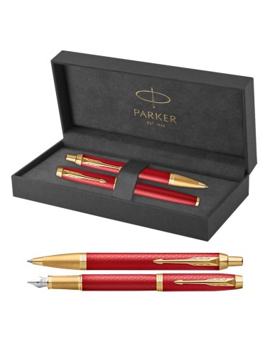 Długopis i Pióro Parker IM Premium Czerwony GT [2143644/5]