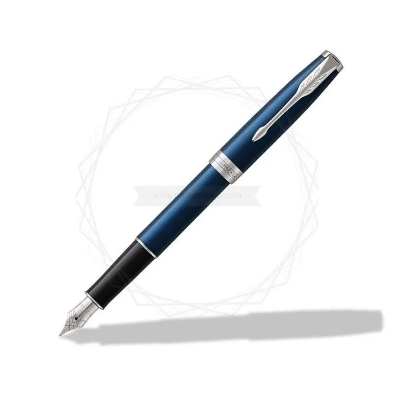 Długopis + Pióro Parker Sonnet Niebieska Laka CT [1931536/3]