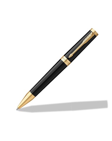 Długopis + Pióro Parker Ingenuity Czarne GT [2182008/1]