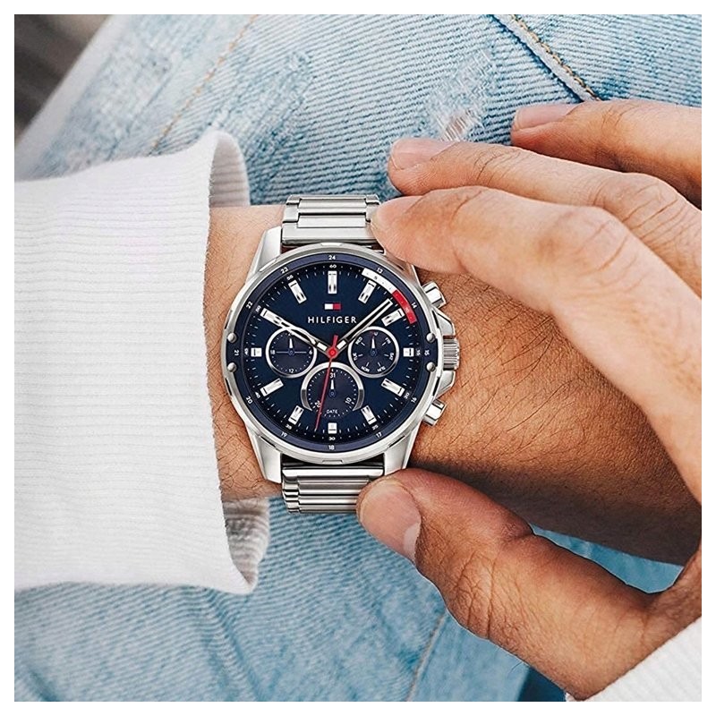 Pióro wieczne Parker Sonnet + Zegarek Tommy Hilfiger + Spinki [1945363/2]