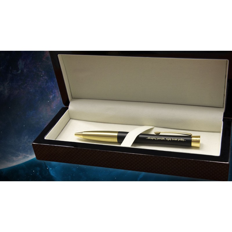 Długopis Parker Urban Czarny Matowy GT w Pudełku z Etui [2143640/13]