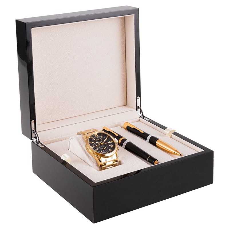 Zestaw Prezentowy Pióro i Długopis Parker Urban + Zegarek Paul Lorens [2143640/15]