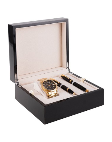 Zestaw Prezentowy Pióro i Długopis Parker IM + Zegarek Paul Lorens [1931666/25]