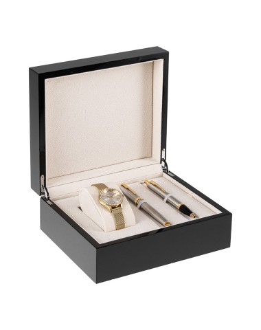 Zestaw Prezentowy Pióro i Długopis Parker IM GT + Zegarek Paul Lorens [1931670/11]