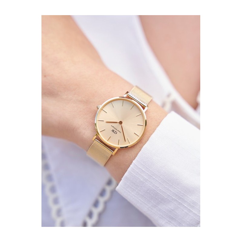 Zestaw Prezentowy Długopis i Pióro Parker IM Champagne + Zegarek Daniel Wellington [2172956/6]