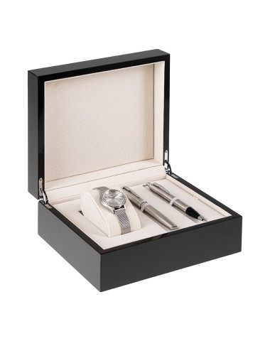 Zestaw Prezentowy Pióro i Długopis Parker IM CT + Zegarek Paul Lorens [2143631/16]