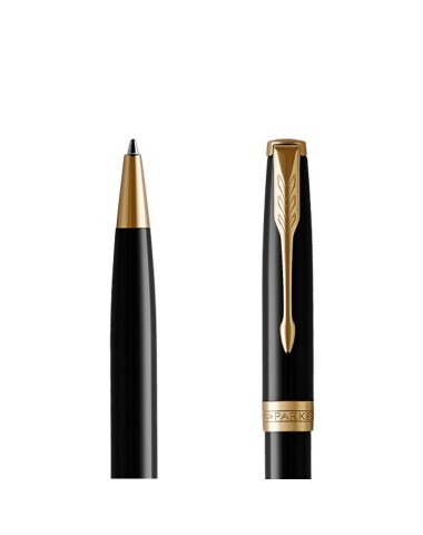 Długopis Parker Sonnet Czarny GT w Pudełku z Grawerem [1931497/15]