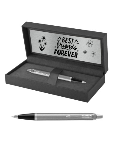 Długopis Parker IM Stainless Steel CT w Pudełku z Grawerem [2143631/22]