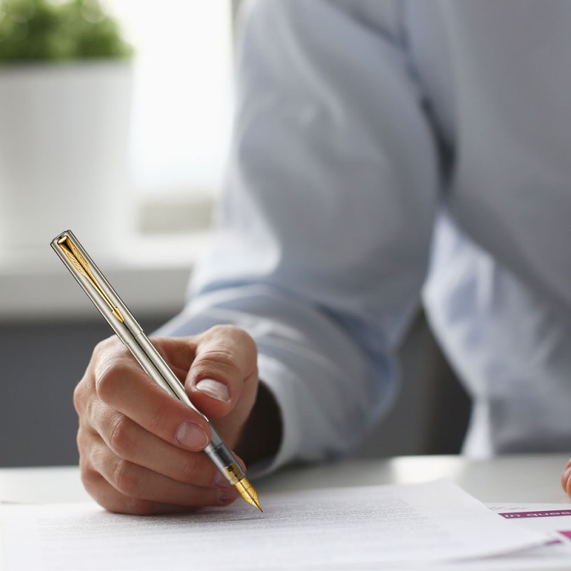 Pióro wieczne Parker Vector stalowe GT [5155686]