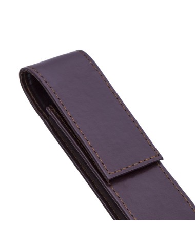 Etui na dwa produkty w kolorze brązowym [E00120]