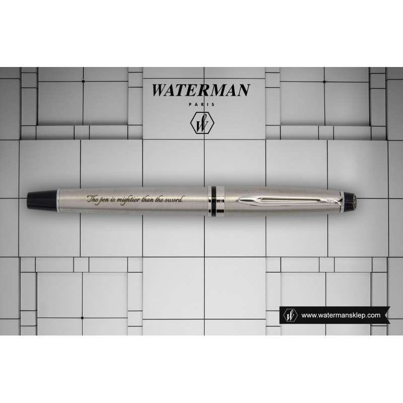 grawer_slider/ Pióro wieczne Waterman Expert stalowe CT [S0952040] z grawerem