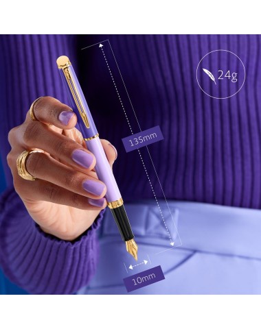 Pióro wieczne Waterman Hemisphere Color-Block Purple GT [2179900]