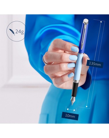 Pióro wieczne Waterman Hemisphere Color-Block Blue GT [2179924]