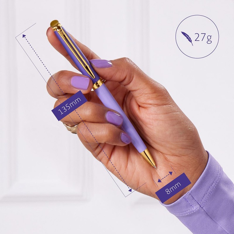 Długopis Waterman Hemisphere Color-Block Purple GT [2179923]