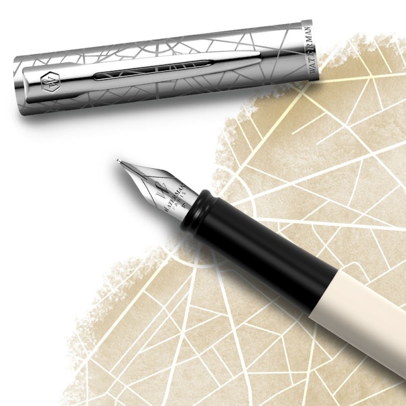 Pióro wieczne Waterman Allure Deluxe Białe CT [2174511]