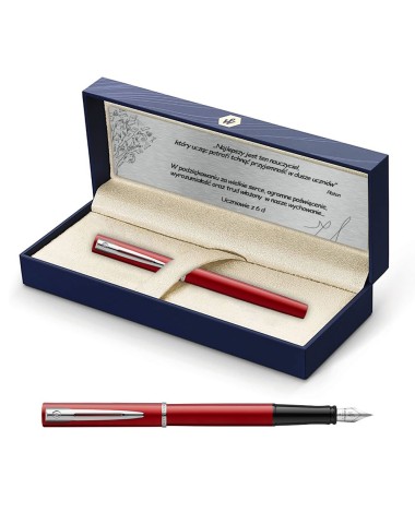 Pióro wieczne Waterman Allure czerwone CT w Pudełku z Grawerem [2068194/1]