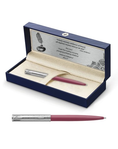Długopis Waterman Allure Deluxe Różowy CT w Pudełku z Grawerem [2174513/1]