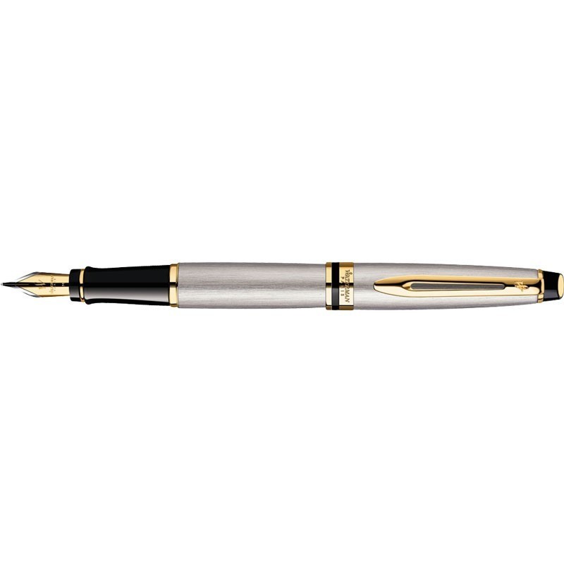 Pióro wieczne Waterman Expert stalowe GT w Pudełku z Grawerem [S0951940/1]