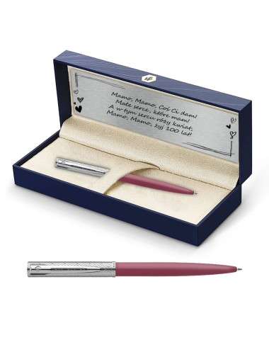 Długopis Waterman Allure Deluxe Różowy CT w Pudełku z Grawerem [2174513/3]