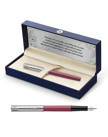 Pióro wieczne Waterman Allure Deluxe Różowe CT w Pudełku z Grawerem [2174470/2]