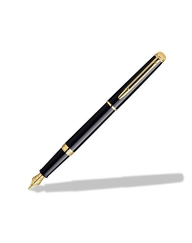 Długopis i Pióro Waterman Hemisphere czarny GT w Pudełku z Grawerem [S0920670/4]