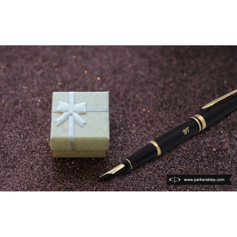 grawer_slider/ Pióro wieczne Waterman Expert czarne GT [S0951640] z grawerem