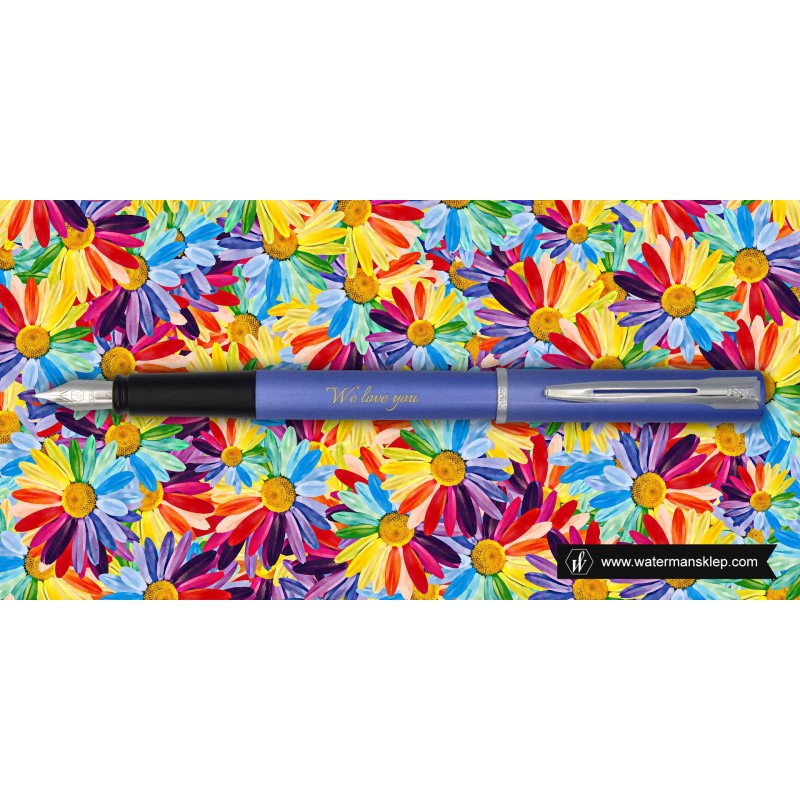 grawer_slider/ Pióro wieczne Waterman Allure niebieskie CT [2068195] z grawerem