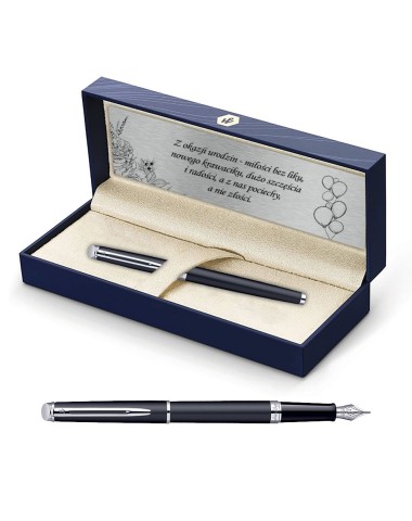 Pióro wieczne Waterman Hemisphere czarne matowe CT [S0920810/1]