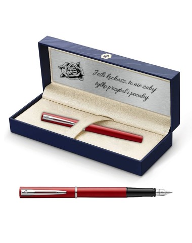 Pióro wieczne Waterman Allure czerwone CT w Pudełku z Grawerem [2068194/2]