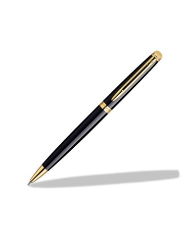 Długopis i Pióro Waterman Hemisphere czarny GT w Pudełku z Grawerem [S0920670/10]