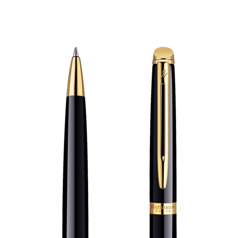 Długopis i Pióro Waterman Hemisphere czarny GT w Pudełku z Etui [S0920670/12]