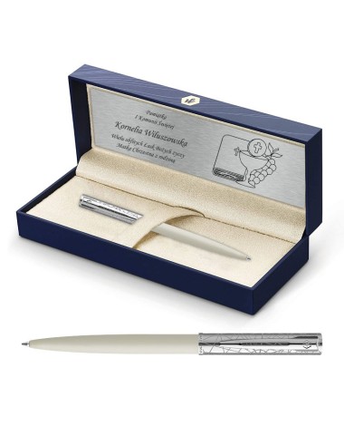 Długopis Waterman Allure Deluxe Biały CT w Pudełku z Grawerem [2174517/1]