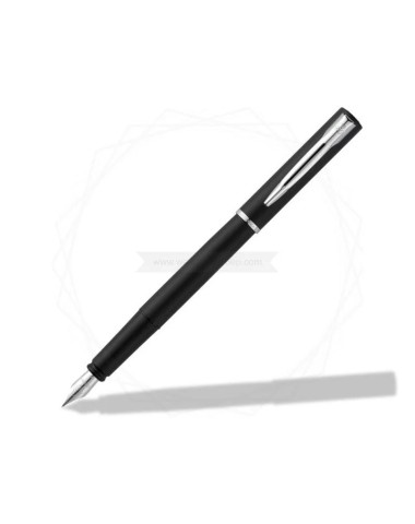 Długopis i Pióro Waterman Allure czarne matowe CT w Pudełku z Grawerem [2068192/11]