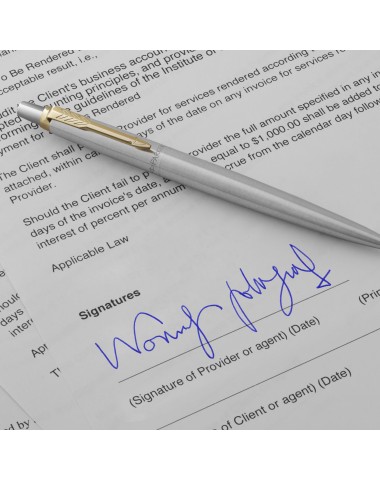 Długopis Parker Jotter Stalowy Matowy GT [1953182]