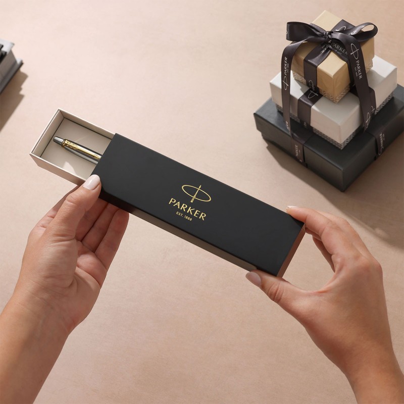 Długopis Parker Jotter Stalowy Matowy GT [1953182]