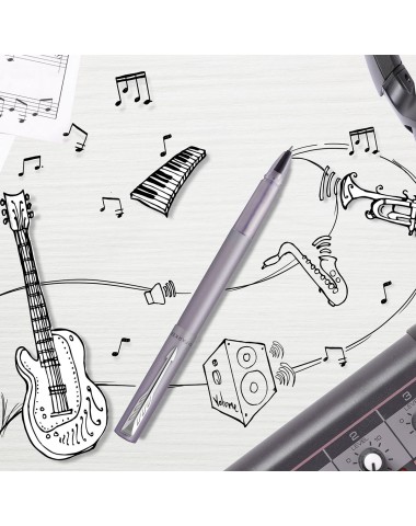 Pióro kulkowe Parker Vector XL Srebrno Niebieskie CT [2159775]