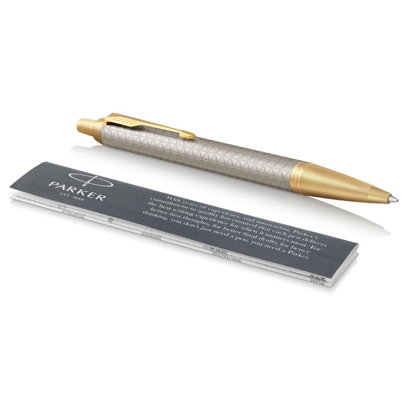 Długopis Parker IM Premium Warm Grey GT [1931687]