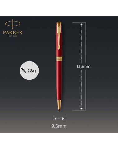 Długopis Parker Sonnet Czerwona Laka GT [1931476]