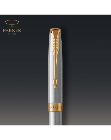 Długopis Parker Sonnet Stalowy GT [1931507]