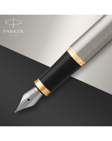 Pióro wieczne Parker IM Brushed Metal GT [1931649]