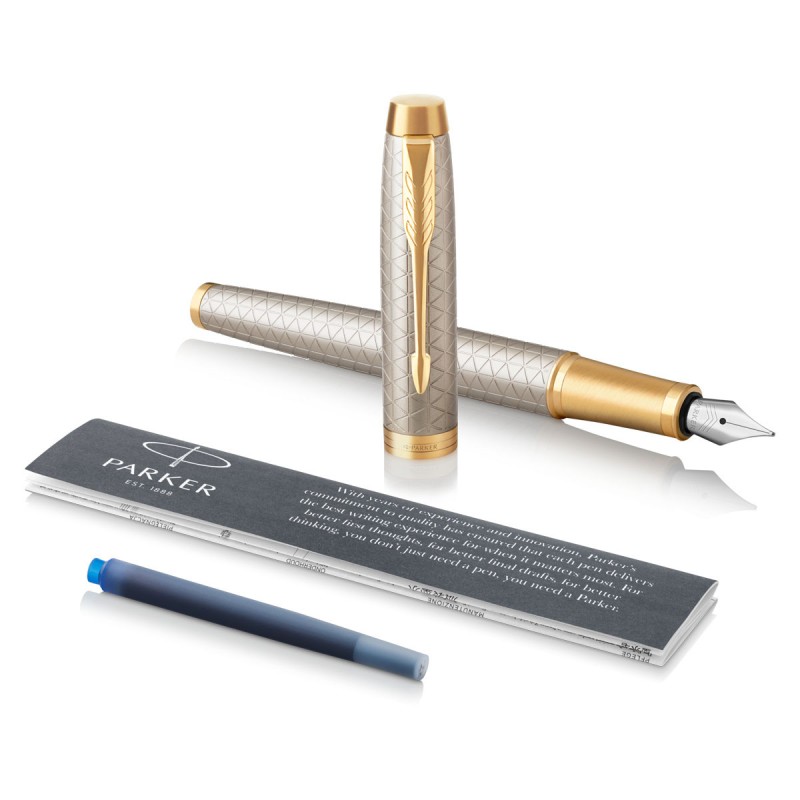 Pióro wieczne Parker IM Premium Warm Gray GT [1931684]