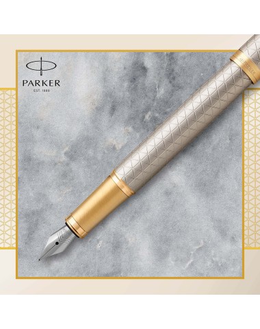 Pióro wieczne Parker IM Premium Warm Gray GT [1931684]