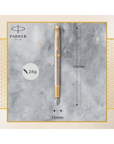 Pióro wieczne Parker IM Premium Warm Gray GT [1931684]