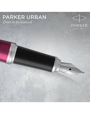 Pióro Parker Różowe, Pióro wieczne Parker Urban Vibrant Magenta CT [1931599] | Parkersklep.com