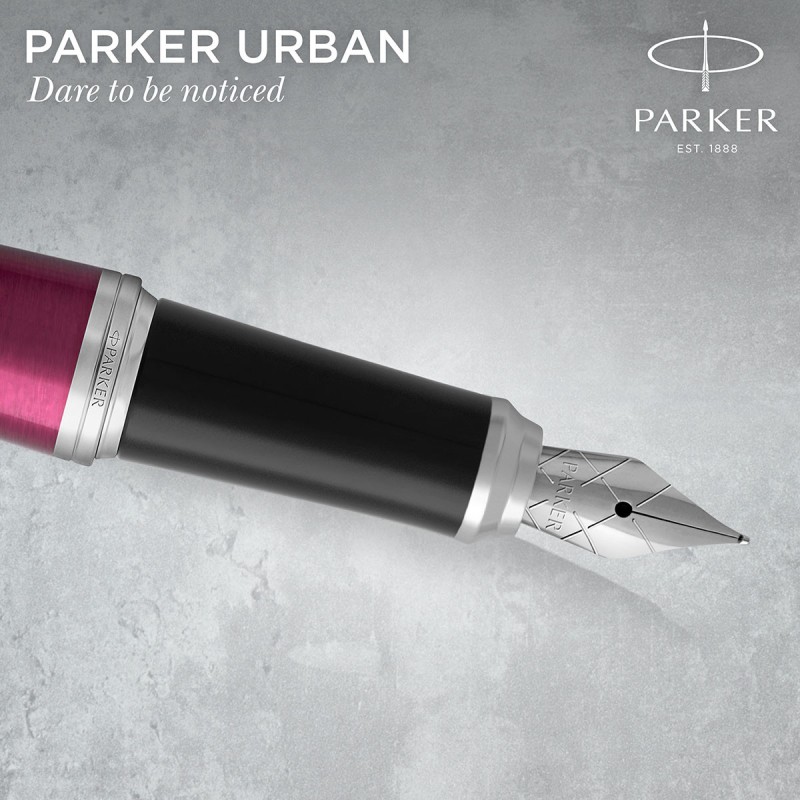 Pióro Parker Różowe, Pióro wieczne Parker Urban Vibrant Magenta CT [1931599] | Parkersklep.com