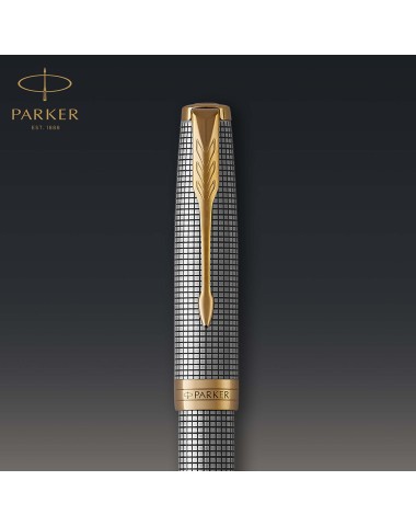 Pióro wieczne Parker Sonnet Chiselled Silver GT [1931489]