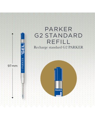 Wkład do długopisu Parker Żelowy Niebieski "M" [1950346]