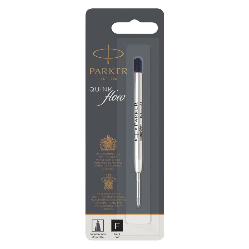 Wkład do długopisu Parker Czarny "F" [1950367]
