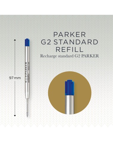 Wkład do długopisu Parker Niebieski "M" [1950371]