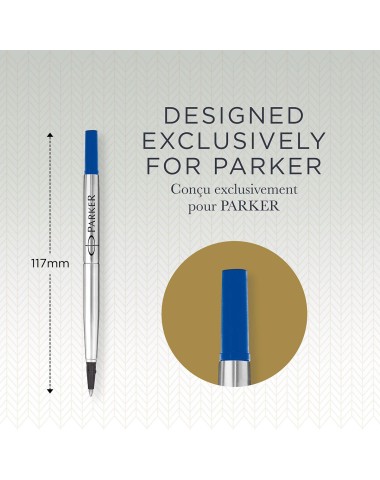 Wkład Do Pióra Kulkowego Parker Niebieski "F" [1950322]